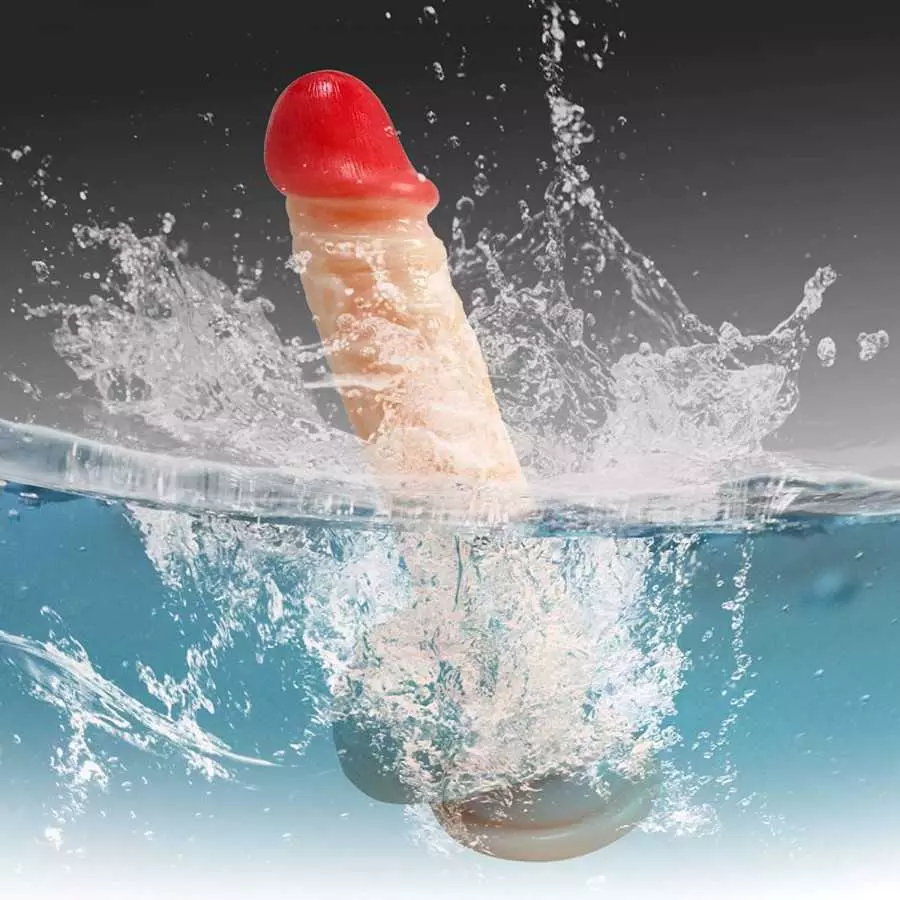 7.28 in Realistic Dildos for Women Electric Vibrator Suction Cup Dildo for Men Healthy Soft Material Sex Dildo Silicone Penis fo