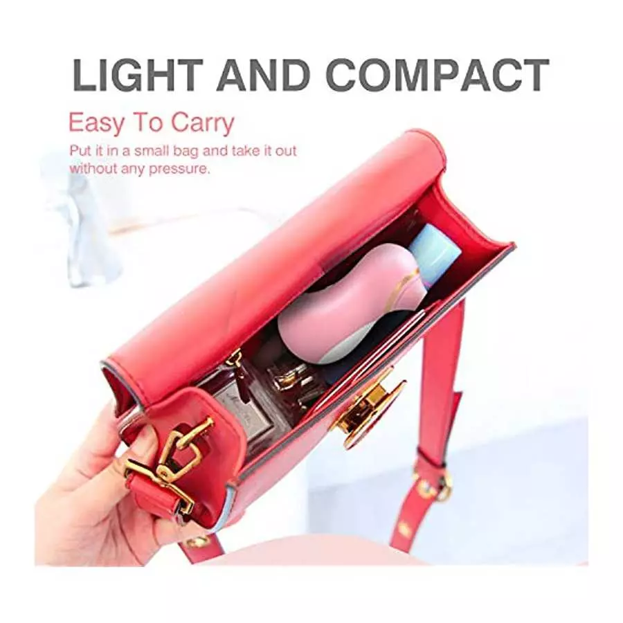 Thrusting Vibrator Stimulator for Women Silent Toy Rose Cordless Sucking Soft Sucker Dual Motor Penguin Tongue Waterproof Pleasu