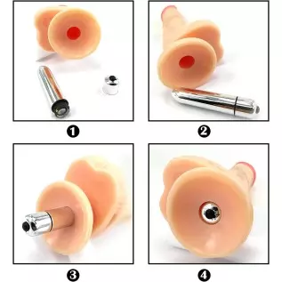 7.28 in Realistic Dildos for Women Electric Vibrator Suction Cup Dildo for Men Healthy Soft Material Sex Dildo Silicone Penis fo