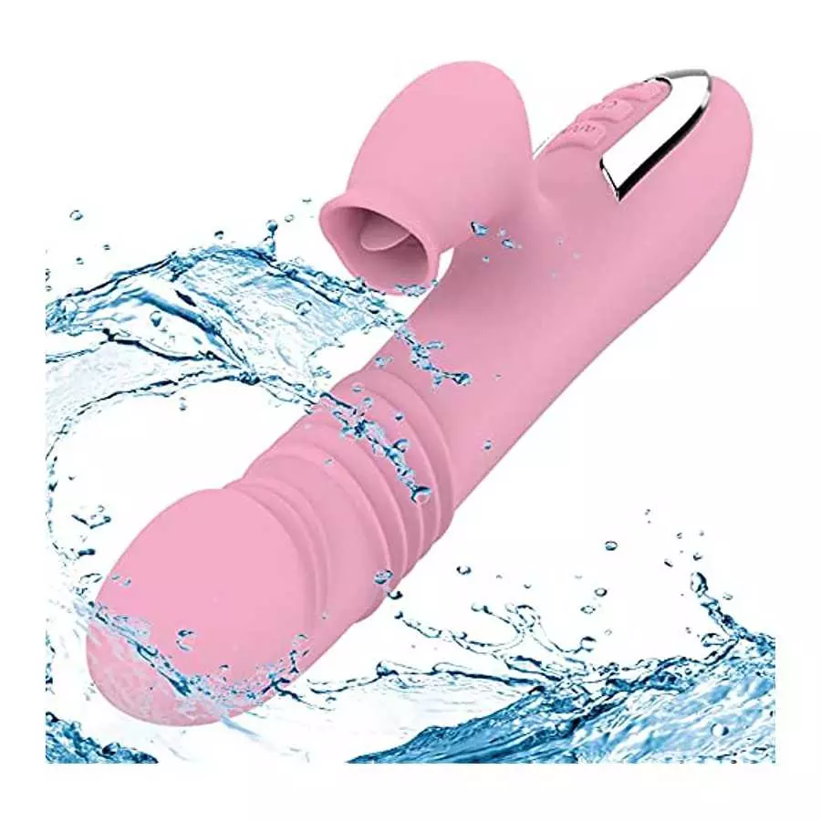 Sucking Toys Rabbit Vibrator Large Silent Waterproof Clitoral G-spot Adult Vibration Clitoris Flexible for Women Dildos Licking 