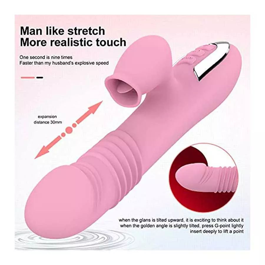 Sucking Toys Rabbit Vibrator Large Silent Waterproof Clitoral G-spot Adult Vibration Clitoris Flexible for Women Dildos Licking 