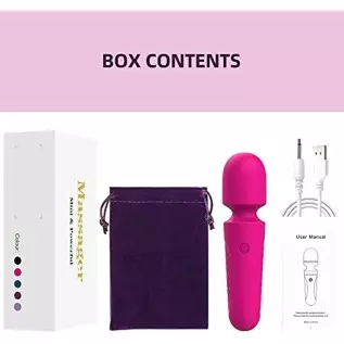 Vibrator Dildo for Female Vagina Stimulator, Rechargeable Mini Wand Massager - 10 Speeds, Sex Toy for Women Rose Toy Vibrator Dildo for Female Vagina Stimulator, Rechargeable Mini Wand Massager - 10 Speeds, Sex Toy for Women Rose Toy