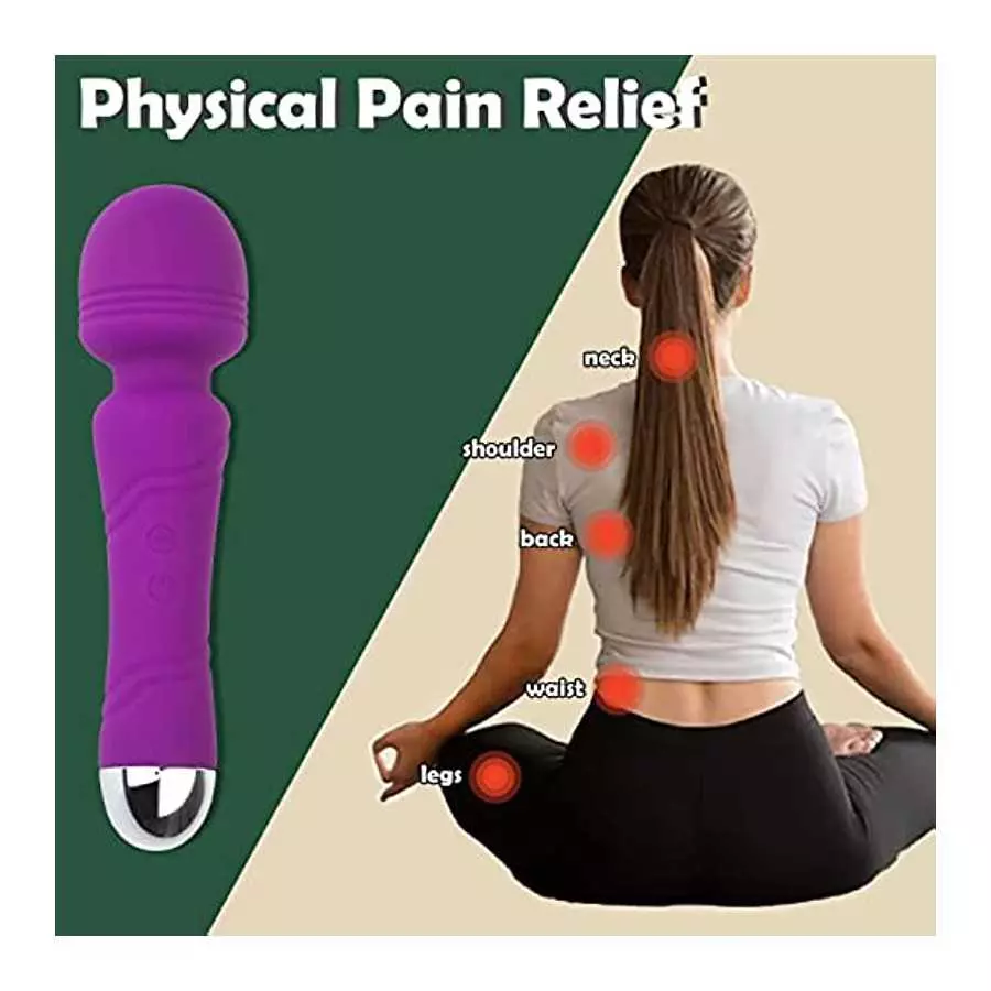 Clitoral Vibrator for Women, Powerful Nipple Stimulator 10 Vibrations Handheld Clit Massager Waterproof Cordless Electric Person