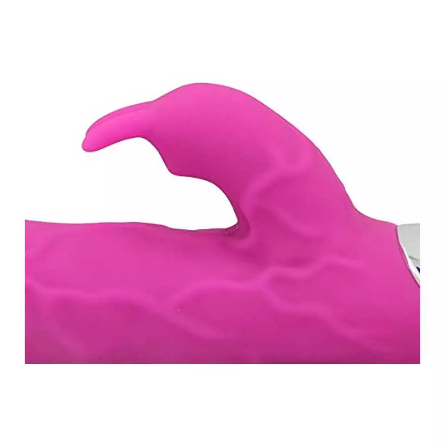 Realistic Dildo Cordless Pleasure Clitoral G Spot Stimulator Silent Rabbit Vibrator Massager (Pink)