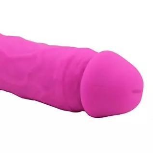 Realistic Dildo Cordless Pleasure Clitoral G Spot Stimulator Silent Rabbit Vibrator Massager (Pink)