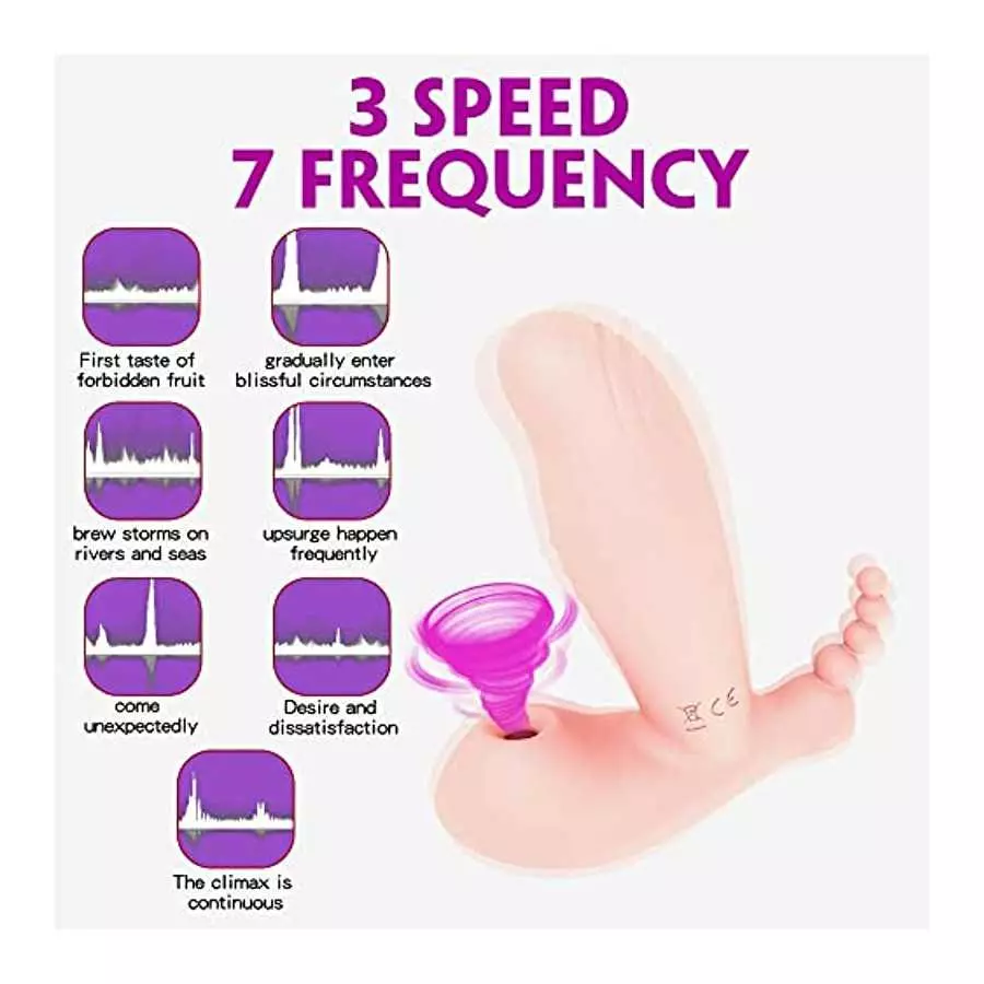 Wireless Remote Control G Spot Clit Sucker Adult Sex Toy with 10 Vibration Clitoris Stimulator Couple Dildo Panties Vibrator Fem