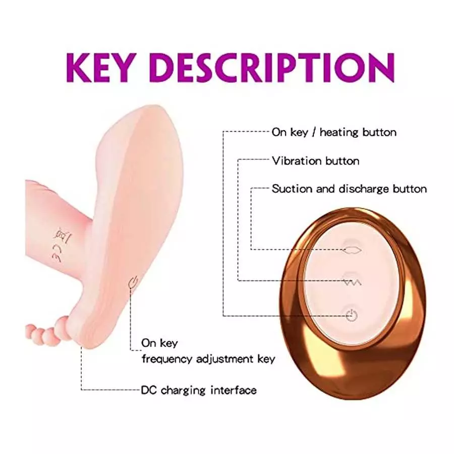 Wireless Remote Control G Spot Clit Sucker Adult Sex Toy with 10 Vibration Clitoris Stimulator Couple Dildo Panties Vibrator Fem