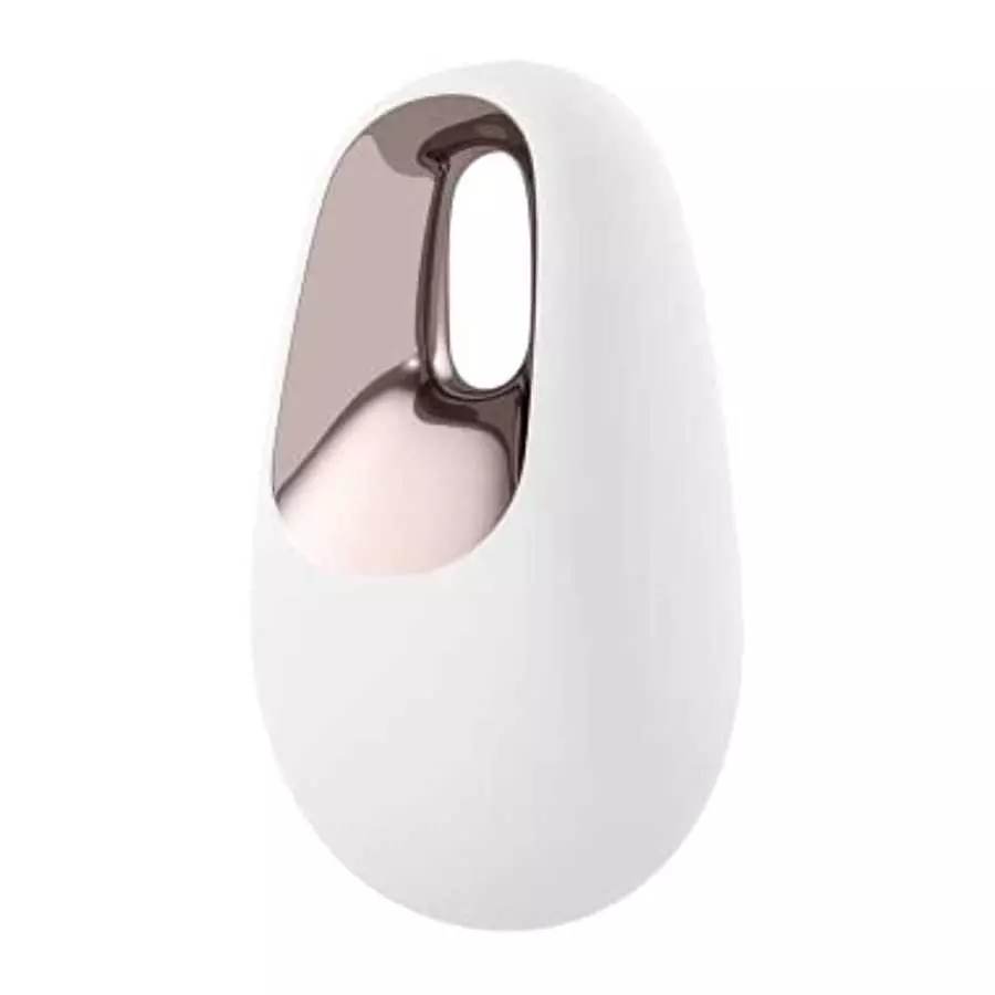 Satisfyer White Temptation Lay-On Vibrator - Powerful Vibrating Clitoral Stimulator, Personal Massager for Stimulation of Clitor