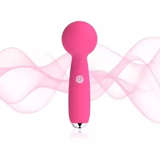 Moonuo Mini Manual Massage Tool Stick, which can Charging and Quiet Portable Waterproof Travel Size, can be Used for Back and Ne
