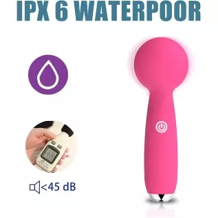 Moonuo Mini Manual Massage Tool Stick, which can Charging and Quiet Portable Waterproof Travel Size, can be Used for Back and Ne Moonuo Mini Manual Massage Tool Stick, which can Charging and Quiet Portable Waterproof Travel Size, can be Used for Back and Ne