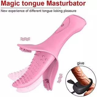 Healifty Tongue Licks Vibrator Vagina Sucking Massager Vibrator Clitorial Sex Stimulator Massager Oral Tongue Vagina Massager Wo