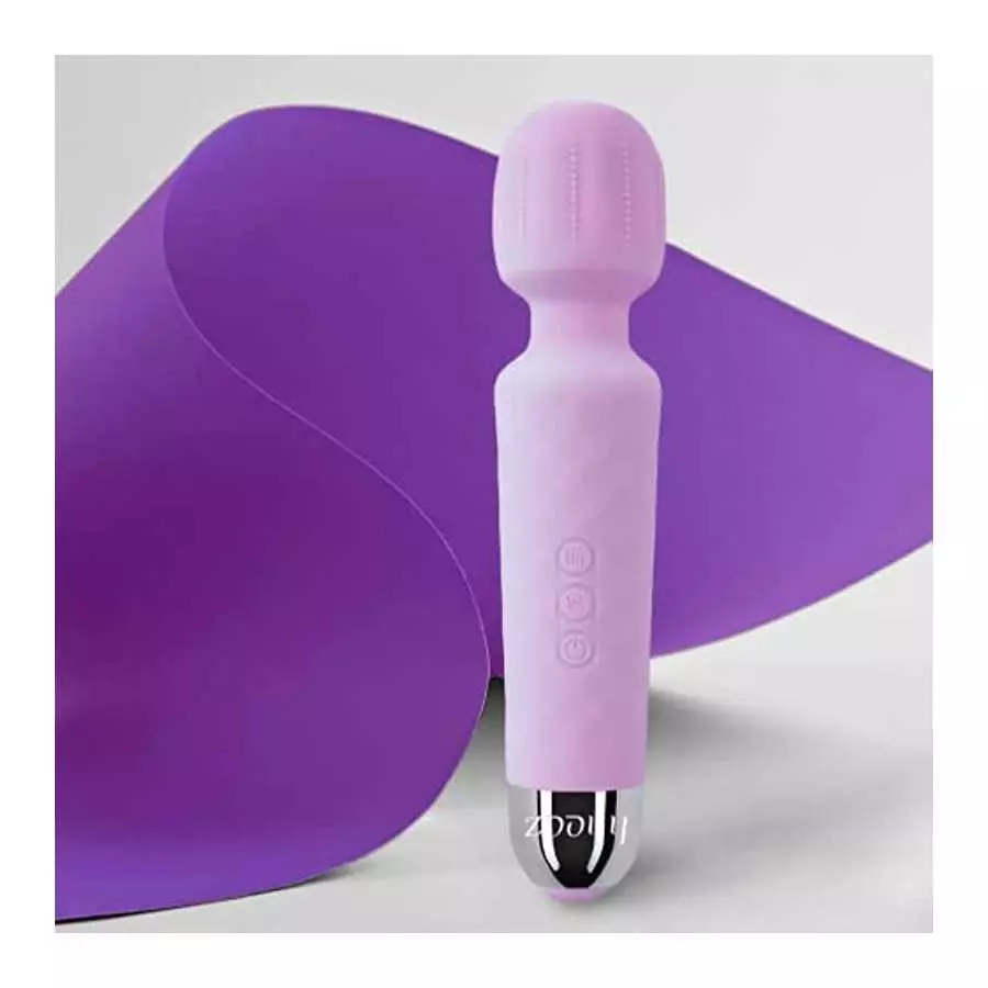 Rechargeable Personal Wand Massager - Quiet & Waterproof - 20 Patterns & 8 Speeds - Travel Bag Included - Men & Women - Perfect Rechargeable Personal Wand Massager - Quiet & Waterproof - 20 Patterns & 8 Speeds - Travel Bag Included - Men & Women - Perfect