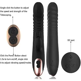 Rabbit Vibrator Dildo for Women Vaginal Health,G Spot Vibrators with Bunny Ears, Waterproof Clitorals Stimulator Adult Toys for 