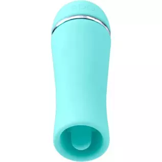 VeDO LIKI Rechargeable Flicker Clitoral Vibrator Sex Toy for Women (Tease Me Turquoise) VeDO LIKI Rechargeable Flicker Clitoral Vibrator Sex Toy for Women (Tease Me Turquoise)