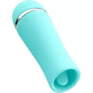 VeDO LIKI Rechargeable Flicker Clitoral Vibrator Sex Toy for Women (Tease Me Turquoise) VeDO LIKI Rechargeable Flicker Clitoral Vibrator Sex Toy for Women (Tease Me Turquoise)