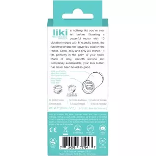 VeDO LIKI Rechargeable Flicker Clitoral Vibrator Sex Toy for Women (Tease Me Turquoise) VeDO LIKI Rechargeable Flicker Clitoral Vibrator Sex Toy for Women (Tease Me Turquoise)