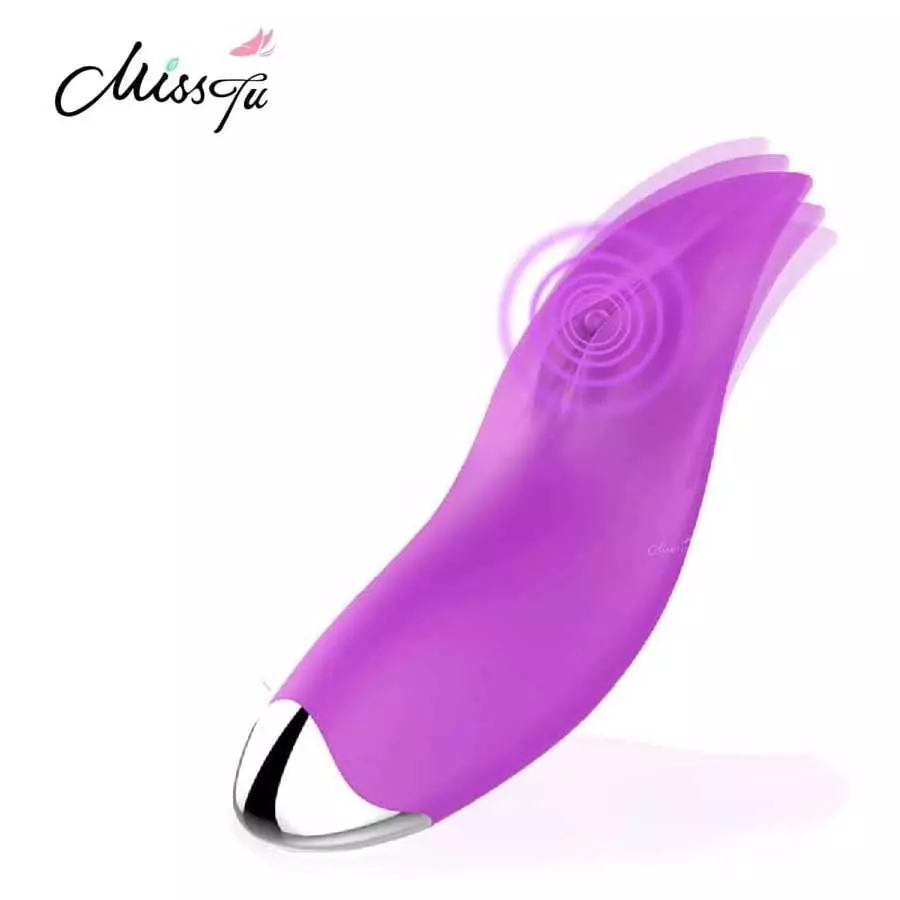 MISSTU Sex Toys Clitoral Vibrator Clit Stimulators Small Tongue Licking Massager Sensual Games Oral Adult Toy for Virgin Forepla