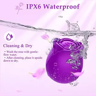 2023 New Rose Toy Rose Sex Stimulator for Women Clitoralis Sucker for Women Toy Sex Purple A7