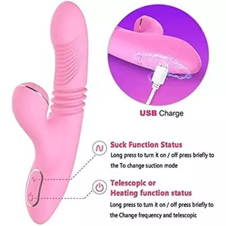 Female Rose Toys, Clitoral high Frequency and Tongue Licking G-spot Rose Vibrator, Nipple Clitoral Massager Tongue Licking Stimu Female Rose Toys, Clitoral high Frequency and Tongue Licking G-spot Rose Vibrator, Nipple Clitoral Massager Tongue Licking Stimu