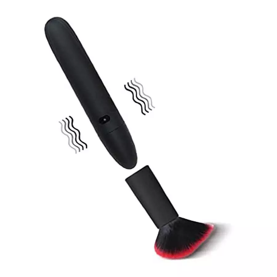Pearlsvibe Bullet Vibrator, Makeup Brush Toy for Precision Clitoral Stimulation with 10 Vibration Modes, G Spot Vibrator Mini Ni