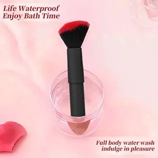 Pearlsvibe Bullet Vibrator, Makeup Brush Toy for Precision Clitoral Stimulation with 10 Vibration Modes, G Spot Vibrator Mini Ni