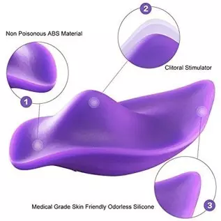 Qieaut Wearable Wireless Remote Control Clitoral Stimulation Panty Vibrator, Rechargeable Waterproof Portable Vagina Clit Anal S Qieaut Wearable Wireless Remote Control Clitoral Stimulation Panty Vibrator, Rechargeable Waterproof Portable Vagina Clit Anal S