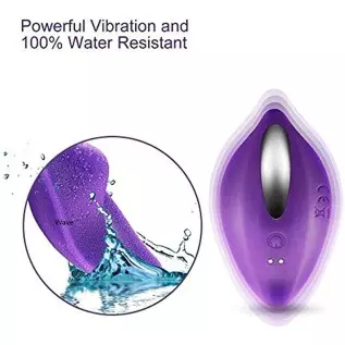 Qieaut Wearable Wireless Remote Control Clitoral Stimulation Panty Vibrator, Rechargeable Waterproof Portable Vagina Clit Anal S Qieaut Wearable Wireless Remote Control Clitoral Stimulation Panty Vibrator, Rechargeable Waterproof Portable Vagina Clit Anal S