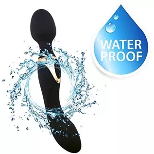 LESEOX G-Spot Clitoral Vibrator for Women, Double Heads Dildo Stimulator for Clitoris Vagina Nipples Anal Orgasm, Dual Motors wi LESEOX G-Spot Clitoral Vibrator for Women, Double Heads Dildo Stimulator for Clitoris Vagina Nipples Anal Orgasm, Dual Motors wi