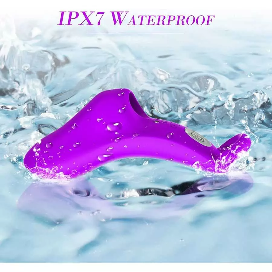 G Spot Finger Vibrator with 9 Vibration Modes，Textured Tip Clitoral Quick Orgasm Stimulation，Nipples Vagina Massagers，Rechargabl