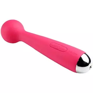 SVAKOM Mini Emma 100% Waterproof Powerful Electric Wand Massager Rechargeable Vibrator for Women(Plum Red) SVAKOM Mini Emma 100% Waterproof Powerful Electric Wand Massager Rechargeable Vibrator for Women(Plum Red)