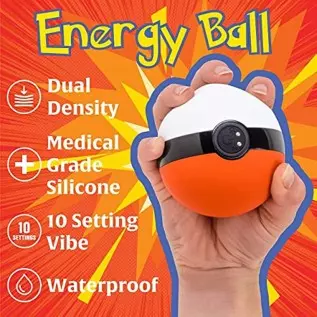 Energy Ball, Cosplay Sex Toy for Women Vibrating Massager Ball
