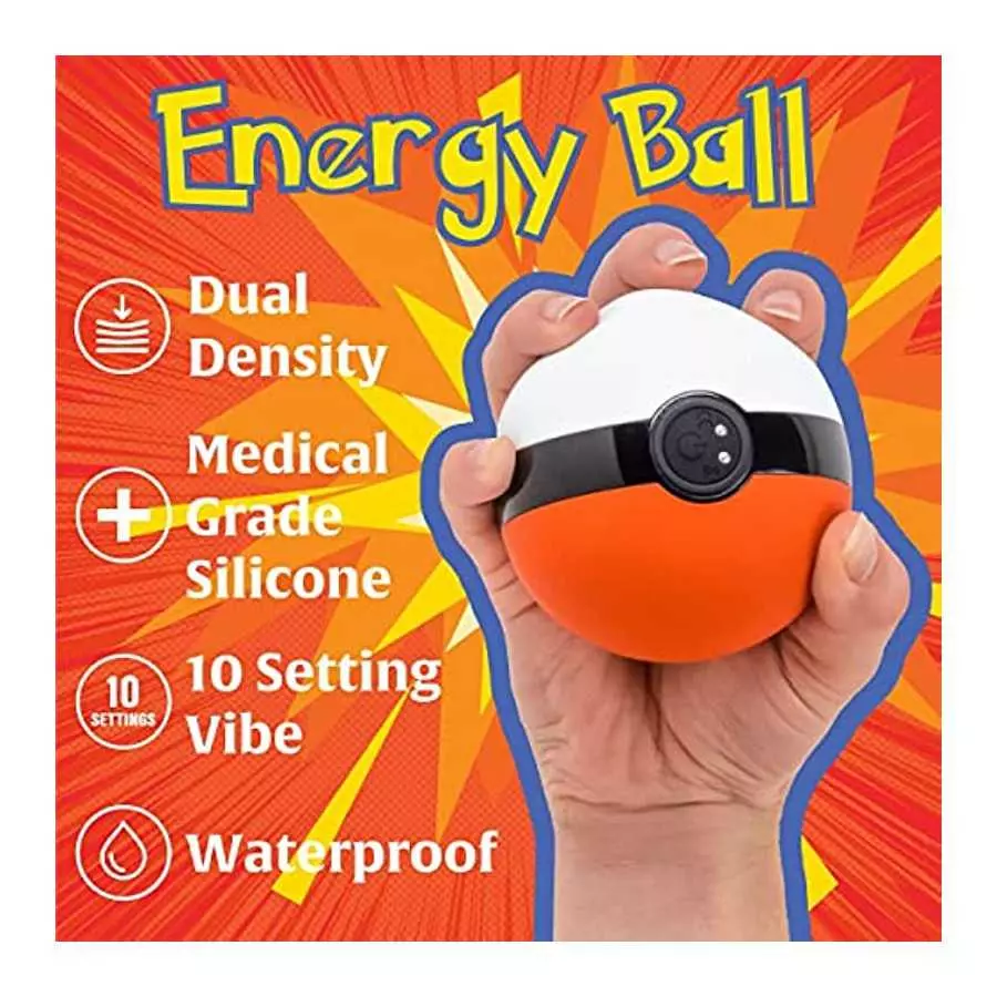 Energy Ball, Cosplay Sex Toy for Women Vibrating Massager Ball