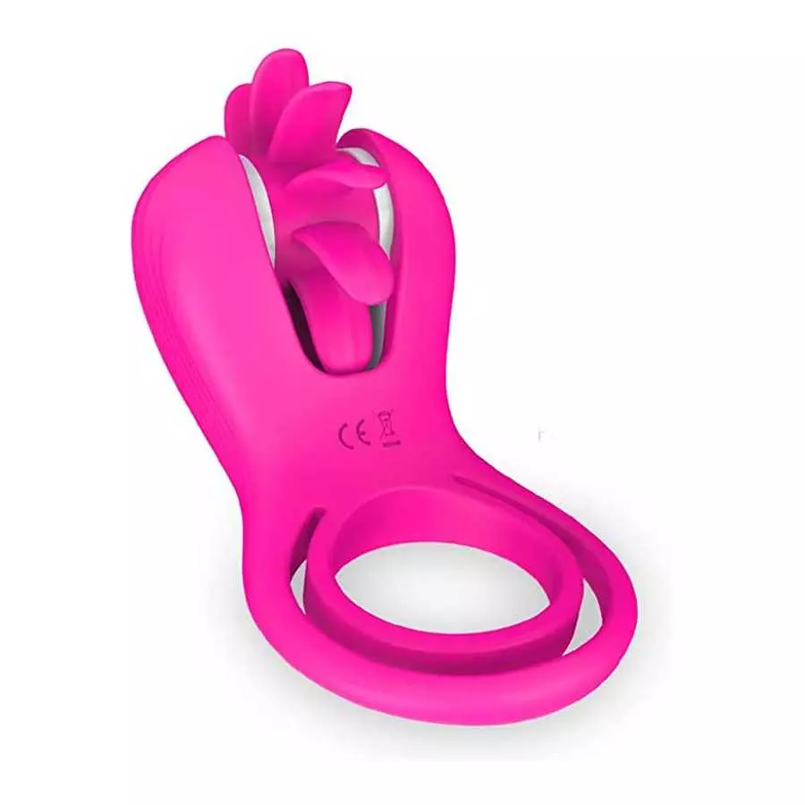 Clitoral Licking Vibrator for Women, Rotating Tongue Clitoris Stimulation, Clit Tongue Stimulator Vaginal Breast Nipple Massager