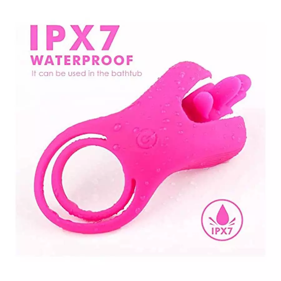 Clitoral Licking Vibrator for Women, Rotating Tongue Clitoris Stimulation, Clit Tongue Stimulator Vaginal Breast Nipple Massager
