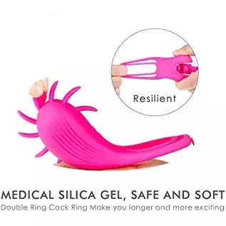 Clitoral Licking Vibrator for Women, Rotating Tongue Clitoris Stimulation, Clit Tongue Stimulator Vaginal Breast Nipple Massager