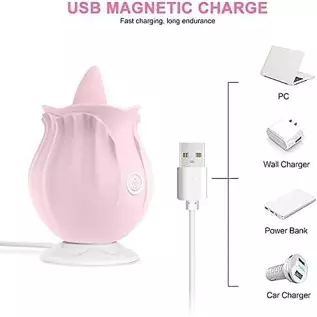 Female Sexual Pleasure Rose Toy Sex Rose Rechargeable Adult Female Couple Toy Powerful Tongue and Licking 10 Mode Sucking Toy fo Female Sexual Pleasure Rose Toy Sex Rose Rechargeable Adult Female Couple Toy Powerful Tongue and Licking 10 Mode Sucking Toy fo