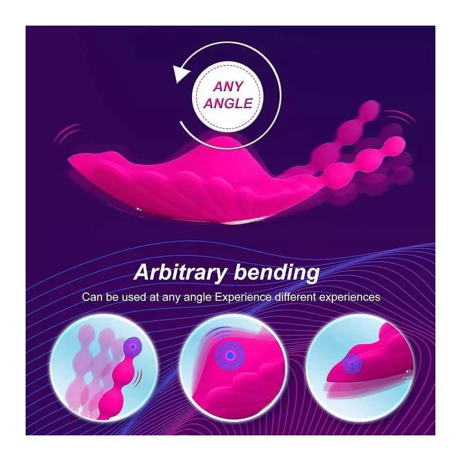 Rose Toy Vibrator for Women, Tongue Licking Vibrator with Vibrating Egg, Clitoral Stimulator G Spot Vibrator with 10 Powerful Mo