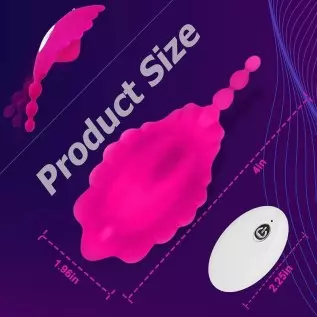 Rose Toy Vibrator for Women, Tongue Licking Vibrator with Vibrating Egg, Clitoral Stimulator G Spot Vibrator with 10 Powerful Mo Rose Toy Vibrator for Women, Tongue Licking Vibrator with Vibrating Egg, Clitoral Stimulator G Spot Vibrator with 10 Powerful Mo