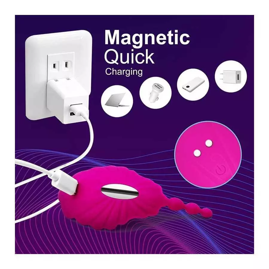 Rose Toy Vibrator for Women, Tongue Licking Vibrator with Vibrating Egg, Clitoral Stimulator G Spot Vibrator with 10 Powerful Mo