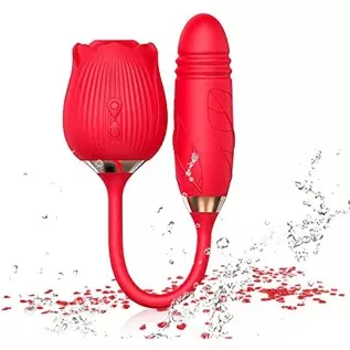 Dual Head Sex Tongue for Licking and Sucking, Rose Toy Women Pleasure, Clitorals Stimulator, Electric Relaxing, Woman Suction 10