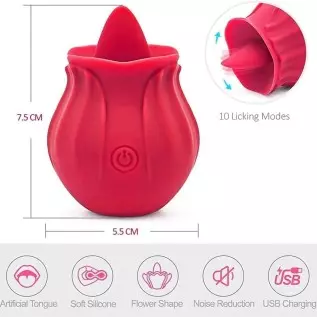 Rose Toy, Rose Sex Stimulator for Women, Clitoralis Stimulator for Women 10 Modes Adult Toy Machine Pleasure Valentine's Day Gif Rose Toy, Rose Sex Stimulator for Women, Clitoralis Stimulator for Women 10 Modes Adult Toy Machine Pleasure Valentine's Day Gif