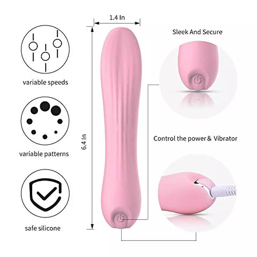 Clitoral Licking Vibrator for Women with 10 Modes, Clit Tongue Stimulator Vaginal Breast G Spot Vibrator Dildo Nipple Massager O