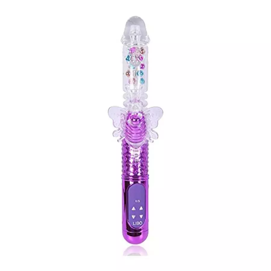 Thrusting Vibrator Clitoralis Stimulator for Women Toy Rose Telescopic Sucking Butterfly Clitoral Heating Orgasm Vagina pleasura
