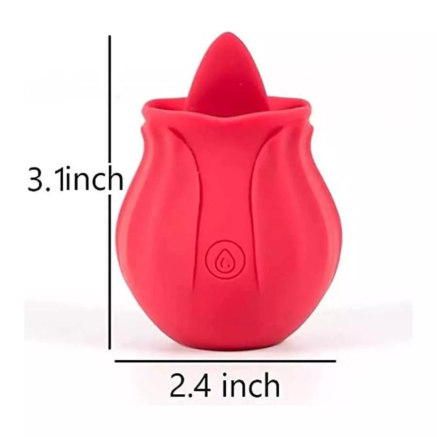 New Female Lick and Suck Clitoris Stimulator - Couple Function, New Upgrade, Rechargeable Female Rose Toy - 6-12 Days Arrival