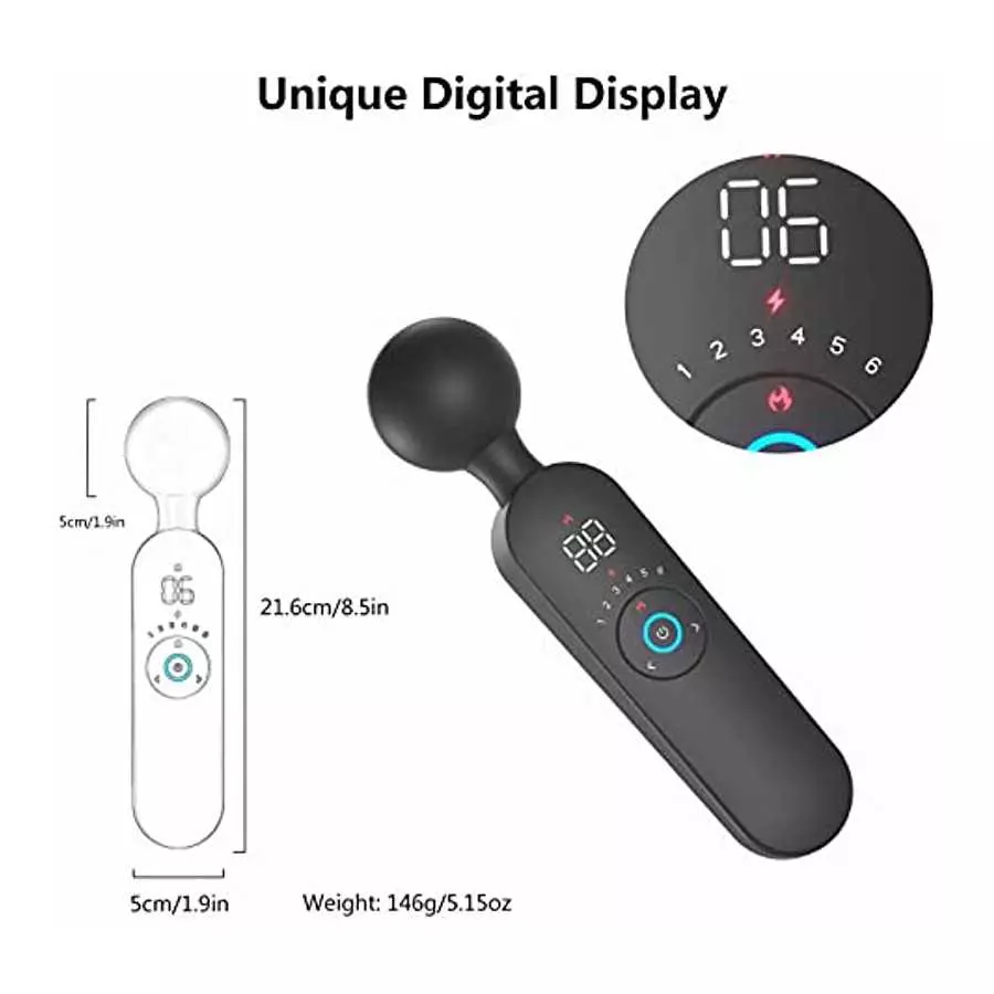 Sex Toys for Women 12 Vibrating 6 Speeds,Heating Vibrator Sex Toy forWomen,Powerful Wand Massager Rechargeable Dildo, Waterproof