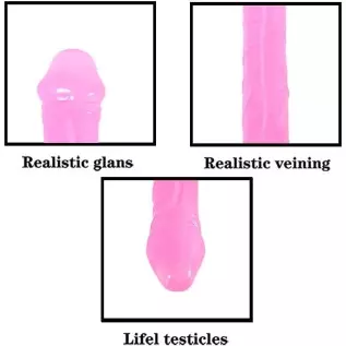 14.76inch Double Headed Dragon Dildo, Gay Masturbator Crystal Dildo Lesbian Anal G Spot Stimulation Sex Toys for Women(Black) 14.76inch Double Headed Dragon Dildo, Gay Masturbator Crystal Dildo Lesbian Anal G Spot Stimulation Sex Toys for Women(Black)