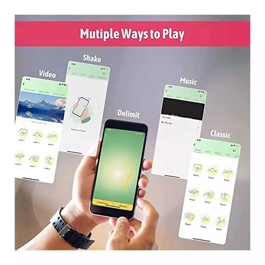 Lush 3 Bullet Vibrator, Wearable Bluetooth Stimulator Dildo with APP Control, Wearable Vibrating Panties Vaginal Stimulator Clit