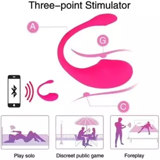 Lush 3 Bullet Vibrator, Wearable Bluetooth Stimulator Dildo with APP Control, Wearable Vibrating Panties Vaginal Stimulator Clit Lush 3 Bullet Vibrator, Wearable Bluetooth Stimulator Dildo with APP Control, Wearable Vibrating Panties Vaginal Stimulator Clit