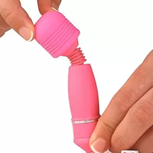 Mini Personal Wand Massager for Women Discreet Adult Clit Sex Toy Vibrator for Clitoral Stimulation