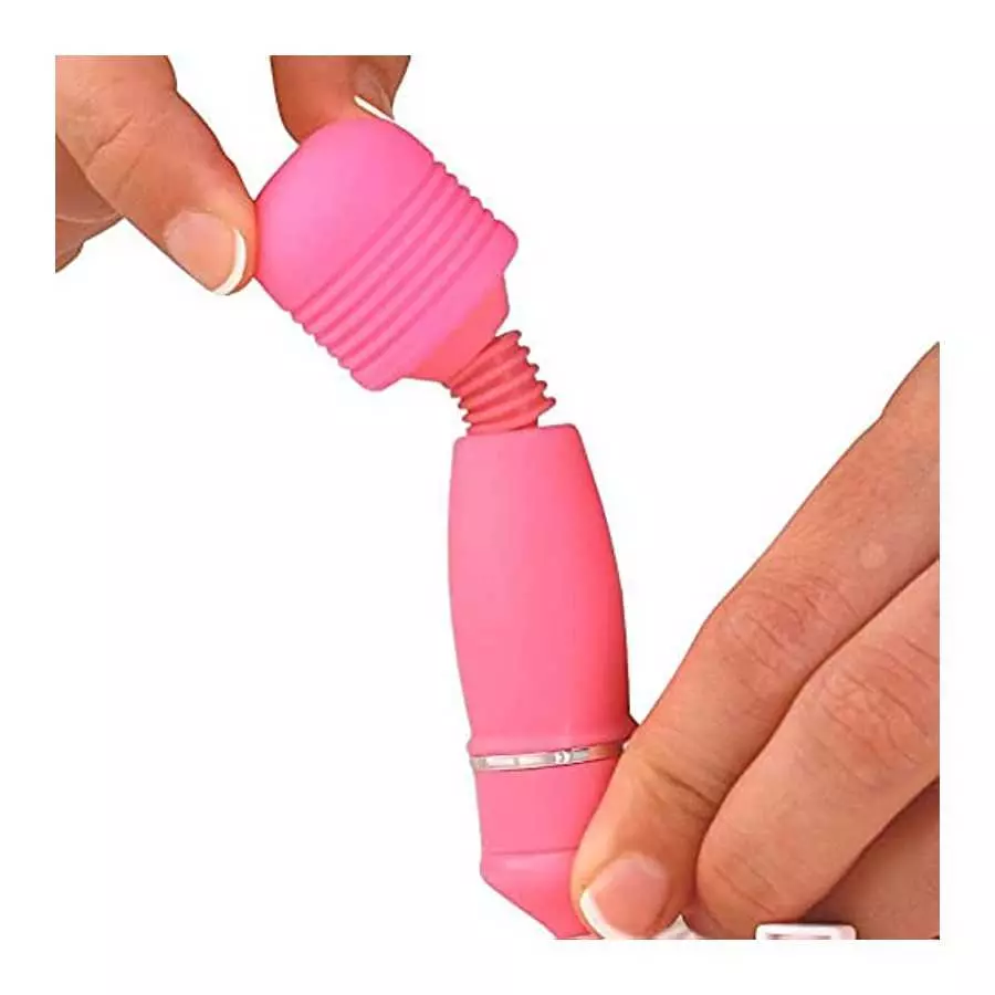 Mini Personal Wand Massager for Women Discreet Adult Clit Sex Toy Vibrator for Clitoral Stimulation